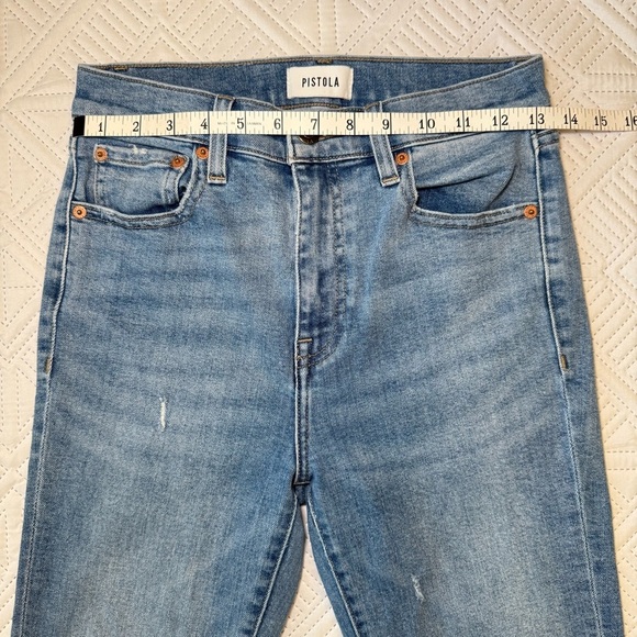 Pistola Lennon High Rise Cropped Boot Jeans in Zuma Size 26 - Picture 6 of 12